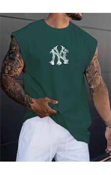 Altamira Erkek Ny Baskılı Oversize Kolsuz T-shirt 001 Altamira Erkek Ny Baskılı Oversize Kolsuz T-shirt 001