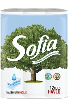 Sofia Kağıt Havlu 12'li 4 Paket Sofia Kağıt Havlu 12'li 4 Paket