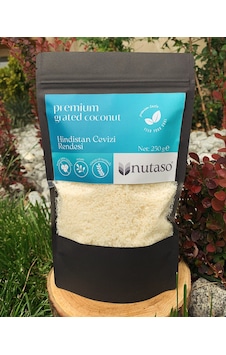 Nutaso Hindistan Cevizi Rendesi İri Çekim 250 G Nutaso Hindistan Cevizi Rendesi İri Çekim 250 G