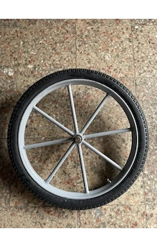 Seyyar Tezgah / Araba Tekerleği 50 Cm - Borulu Jant Jant Boyu:40 Cm Renkli