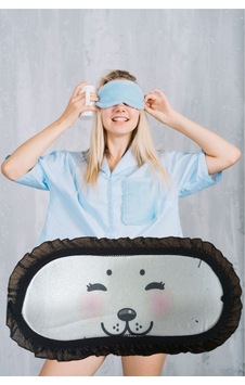 Pazarız Uyku Göz Bandı Maskesi Işık Önleyici Gözlük Maske Bant Eye Mask Kedicik Pazarız Uyku Göz Bandı Maskesi Işık Önleyici Gözlük Maske Bant Eye Mask Kedicik