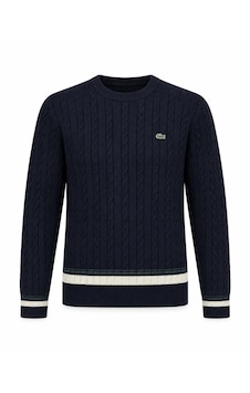 Lacoste Kadın Triko Bisiklet Yaka Lacivert Lacoste Kadın Triko Bisiklet Yaka Lacivert