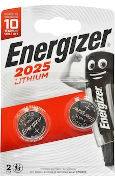 Energizer CR2025 Blister Lityum Hafıza Pili 2'li Energizer CR2025 Blister Lityum Hafıza Pili 2'li