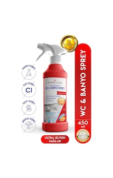 Doğal Wc & Banyo Temizleyici Sprey 450 Ml Doğal Wc & Banyo Temizleyici Sprey 450 Ml