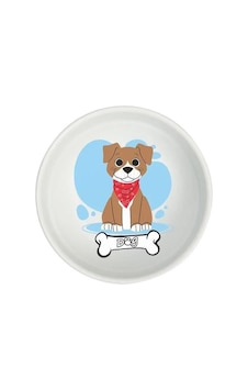 Natura Seramik Mama Kabı Dog Bone 400 ML 15 CM