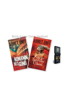 Roma Nın Beş Günü Ahmet Ümit Son Kitabı - Kayıp Tanrılar Ülkesi + Brick Game Tetris Oyun Makinesi Hediye Roma Nın Beş Günü Ahmet Ümit Son Kitabı - Kayıp Tanrılar Ülkesi + Brick Game Tetris Oyun Makinesi Hediye