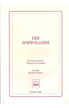 Din Sosyolojisi - Günter Kehrer (2.El) - 510742707