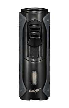 Eurojet Dört Torch Pürmüz Siyah Mavi Desenli Puro Çakmağı Eurojet Dört Torch Pürmüz Siyah Mavi Desenli Puro Çakmağı