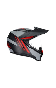 Agv Ax-9 Multı Kapalı Kask Karbon-kırmızı Diğer Agv Ax-9 Multı Kapalı Kask Karbon-kırmızı Diğer