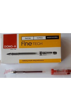 Dong-a My-jel Iğne Uçlu Kalem 0.3 Mm Kırmızı 12'li Paket Dong-a My-jel Iğne Uçlu Kalem 0.3 Mm Kırmızı 12'li Paket