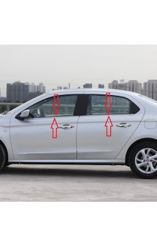 Peugeot 301 Krom Cam Çıtası 4 Parça Peugeot 301 Krom Cam Çıtası 4 Parça