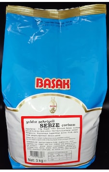 Başak Yıldız Şehriyeli Sebze Çorba 3 KG Başak Yıldız Şehriyeli Sebze Çorba 3 KG