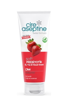 Cire Aseptine Soft Prebiyotik Çilek El Yüz Ve Vücut Tüp Krem 75 Ml Cire Aseptine Soft Prebiyotik Çilek El Yüz Ve Vücut Tüp Krem 75 Ml