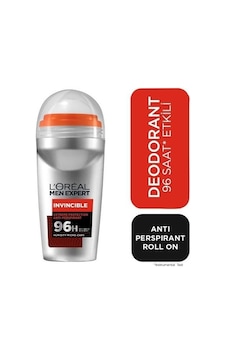 L'Oreal Paris Men Expert Invincible 96H Erkek Roll-On 50 ML L'Oreal Paris Men Expert Invincible 96H Erkek Roll-On 50 ML