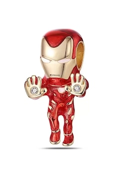 Marvel The Avengers Iron Man Gümüş Kaplama Charm Diğer Marvel The Avengers Iron Man Gümüş Kaplama Charm Diğer