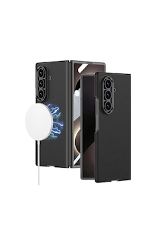 Samsung Galaxy Uyumlu Z Fold 8 Ultra Kılıf M-safe Şarj Özellikli Zore Kıpta Kpt-12 Sert Pc Kapak