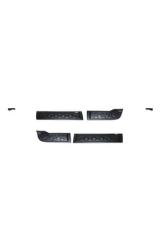 Dacıa Duster 2010 Set 4 Parça Kapı Kaplama Siyah Mat Asa Kum Desen Hornet