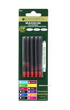 Monteverde Kartuş Serisi Magnum Red 5 Li Çok Renkli Monteverde Kartuş Serisi Magnum Red 5 Li Çok Renkli