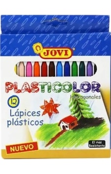 Jovi Pastel Boya 12 Renk Plastıcolor Hexagonal Jovi Pastel Boya 12 Renk Plastıcolor Hexagonal