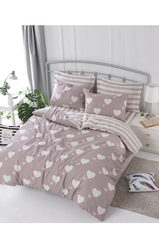 Eponj Home Kolay Ütülenir Nevresim Takımı Çift Kişilik Herz Gülkurusu Eponj Home Kolay Ütülenir Nevresim Takımı Çift Kişilik Herz Gülkurusu
