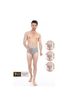 Çift Kaplan Erkek Ribana Klasik Gri Melanj Slip 860 3'lü Ekonomik Paket Gri Çift Kaplan Erkek Ribana Klasik Gri Melanj Slip 860 3'lü Ekonomik Paket Gri