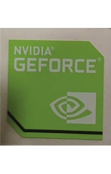 Nvidia Geforce Sticker Etiket D8 Nvidia Geforce Sticker Etiket D8