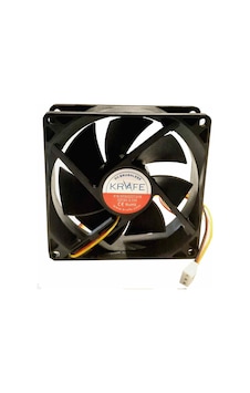 Krafe 92x92x25 12v Dc 3 Kablolu Rulmanlı Fan Krafe 92x92x25 12v Dc 3 Kablolu Rulmanlı Fan