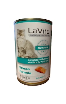 La Vital Somonlu Konserve Yetişkin Kedi Maması 400 G La Vital Somonlu Konserve Yetişkin Kedi Maması 400 G