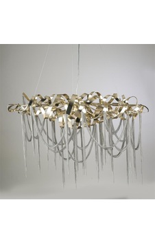 Vitale Knot Silver Avize 100x65 Cm Ay.vtpl-0139 Beyaz Vitale Knot Silver Avize 100x65 Cm Ay.vtpl-0139 Beyaz