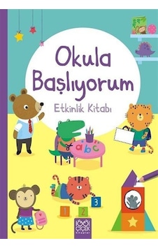 Okula Başlıyorum - Etkinlik Kitabı - Jessica Greenwell - 1001 Çiçek Okula Başlıyorum - Etkinlik Kitabı - Jessica Greenwell - 1001 Çiçek