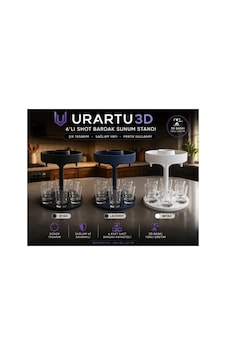 Urartu 3d Shottower 6 Shot Bardak Servis Standı Model:hbcv0000ghnf0y Urartu 3d Shottower 6 Shot Bardak Servis Standı Model:hbcv0000ghnf0y