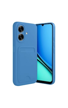 Realme Note 60 Kelvin Kartvizitli Silikon - Açık Mavi Realme Note 60 Kelvin Kartvizitli Silikon - Açık Mavi