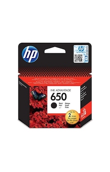 Hp Cz101A Siyah Mürekkep Kartuş 650 Hp Cz101A Siyah Mürekkep Kartuş 650