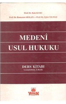 Medeni Usul Hukuku Ders Kitabı İmzalı Medeni Usul Hukuku Ders Kitabı İmzalı