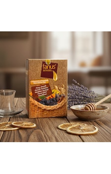 Fanus Bitkisel C Vitaminli Ve Propolis Kara Mürver Çayı 150gr Fanus Bitkisel C Vitaminli Ve Propolis Kara Mürver Çayı 150gr
