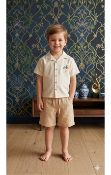 Tuffy Kids Erkek Çocuk 2'li Takım Tfy-7056 Bej Tuffy Kids Erkek Çocuk 2'li Takım Tfy-7056 Bej