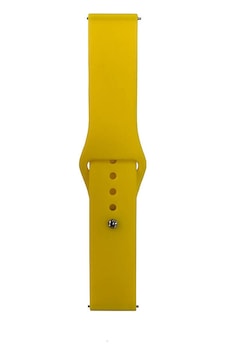 Gear S2 Band Serisi 20mm Klasik Kordon Silikon Strap Kayış-sarı Sarı Gear S2 Band Serisi 20mm Klasik Kordon Silikon Strap Kayış-sarı Sarı
