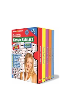 Fenomen Karışık Bulmaca Seti 5 Kitap / Bertan Kodamanoğlu Fenomen Karışık Bulmaca Seti 5 Kitap / Bertan Kodamanoğlu