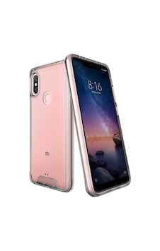 Xiaomi Redmi Note 6 Pro Kılıf Zore Gard Silikon Renksiz Xiaomi Redmi Note 6 Pro Kılıf Zore Gard Silikon Renksiz