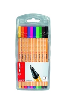 Stabilo Point 88 Fineliner 10 Renk Kalem Set Stabilo Point 88 Fineliner 10 Renk Kalem Set