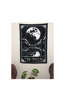 The Moon Desenli Tasarım Duvar Halısı The Moon Desenli Tasarım Duvar Halısı