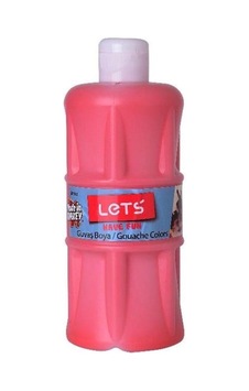 Lets Guaj Boya 500 Ml Kırmızı L 5103 Lets Guaj Boya 500 Ml Kırmızı L 5103