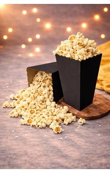 Karton Siyah Popcorn Kutusu 8x11,5 Cm 8 Adet Patlamış Mısır Kutusu Doğum Günü Parti Organizasyon Tüm Yaşlar Karton Siyah Popcorn Kutusu 8x11,5 Cm 8 Adet Patlamış Mısır Kutusu Doğum Günü Parti Organizasyon Tüm Yaşlar