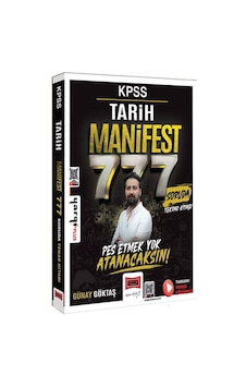 Yargı 2026 Kpss Tarih Manifest Serisi 777 Soruda Tamamı Video Çözümlü Tekrar Kitabı Yargı Yayınları Yargı 2026 Kpss Tarih Manifest Serisi 777 Soruda Tamamı Video Çözümlü Tekrar Kitabı Yargı Yayınları