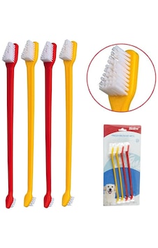 Gldısptm Bioline İki Uçlu Köpek Diş Fırçası 4 Lü Set Gldısptm Bioline İki Uçlu Köpek Diş Fırçası 4 Lü Set