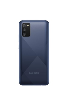 Samsung Uyumlu A02s Arka Kapak Kamera Camı Yok Mavi Samsung Uyumlu A02s Arka Kapak Kamera Camı Yok Mavi