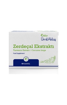 Dr. Ümit Aktaş Zerdeçal Ekstraktı 60 Kapsül Dr. Ümit Aktaş Zerdeçal Ekstraktı 60 Kapsül