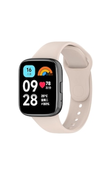 Constraın Xiaomi Watch 3 Active İle Uyumlu Klasik Kordon Krem Sku: Zeus8690010089526
