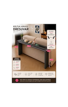 Café Royale Vintage & Usb-tech Konsol Raf - 3 Usb + 4 Priz Girişli Mdf Koltuk Arkası Raf Antrasit 180x85x12 Café Royale Vintage & Usb-tech Konsol Raf - 3 Usb + 4 Priz Girişli Mdf Koltuk Arkası Raf Antrasit 180x85x12