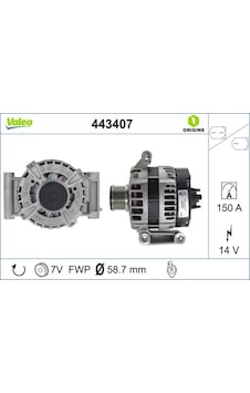 Valeo Alternatör Transit-ranger 11 2.2 Tdci 150 Amp Valeo 443407 Cc1t 10300 Ce-cc1t 10300 Cd Valeo Alternatör Transit-ranger 11 2.2 Tdci 150 Amp Valeo 443407 Cc1t 10300 Ce-cc1t 10300 Cd